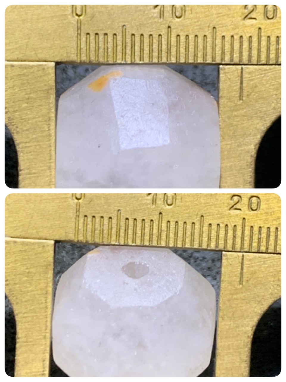 精美亚光满冰飘糖心料战国红玛瑙手工雕刻八棱珠一颗