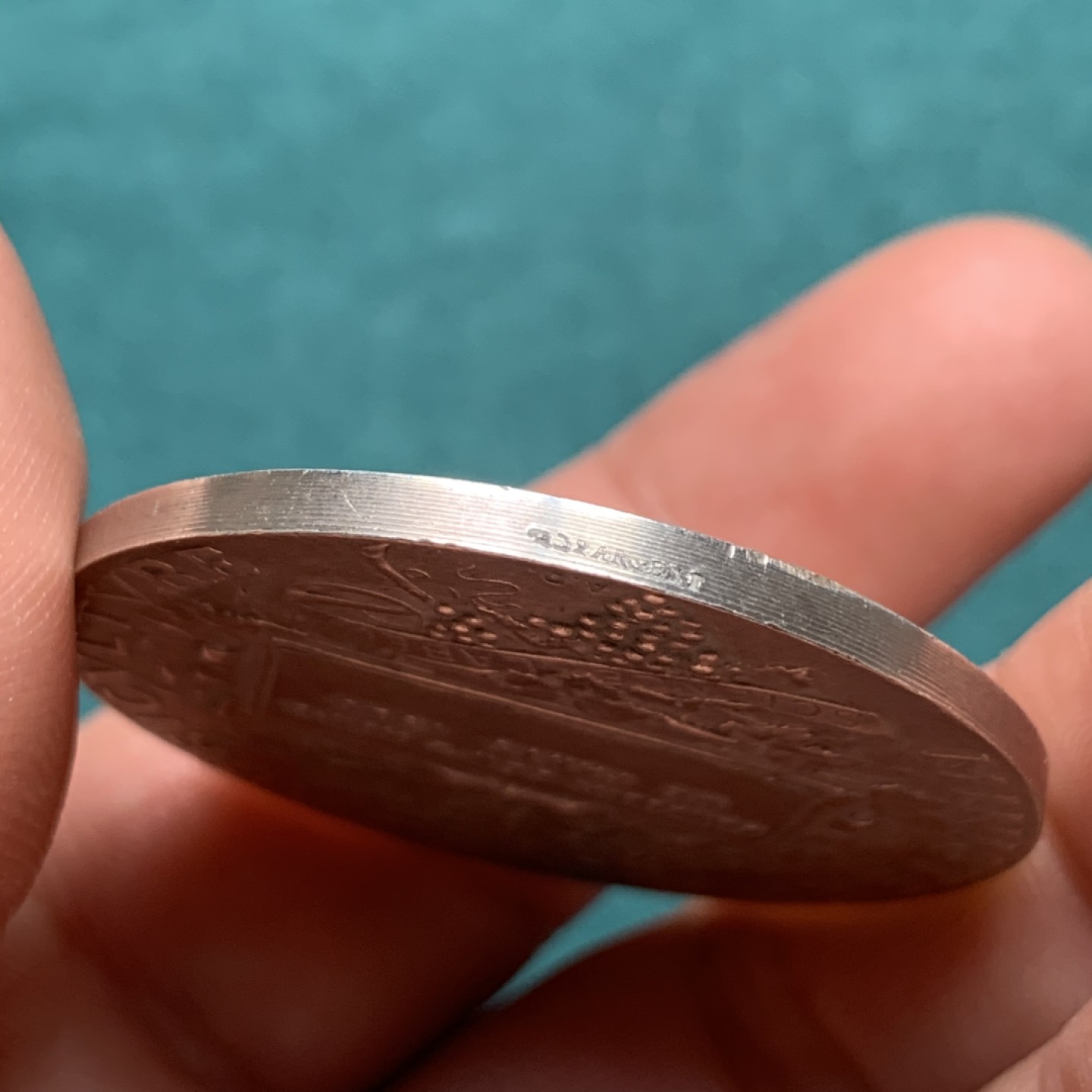 《竞宝斋》第172场-周日，周一2场 (全场包邮) 法国 1926 丰收女神 银章 41mm 37.7克