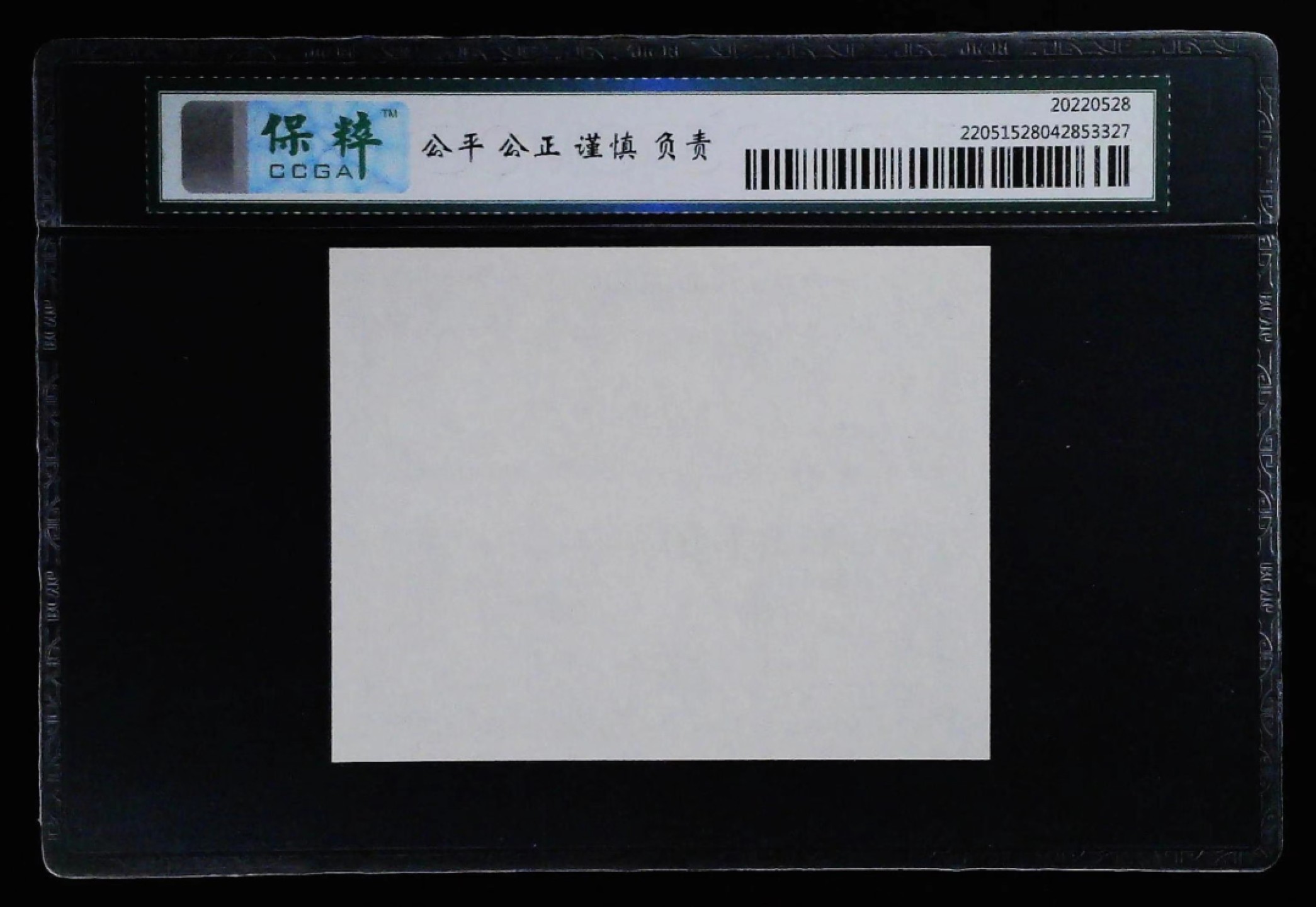 北极狼藏苑社（67）精品专场 2512-A①民国币; 试样票 2连体 ;单面  ;票面尺寸 134*96;保粹评级68EP 