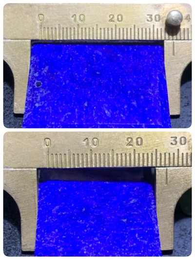 精美阿富汗老矿青金石牌子一块， 精美阿富汗老矿青金石牌子一块，