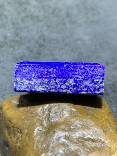 精美阿富汗老矿青金石牌子一块， 精美阿富汗老矿青金石牌子一块，