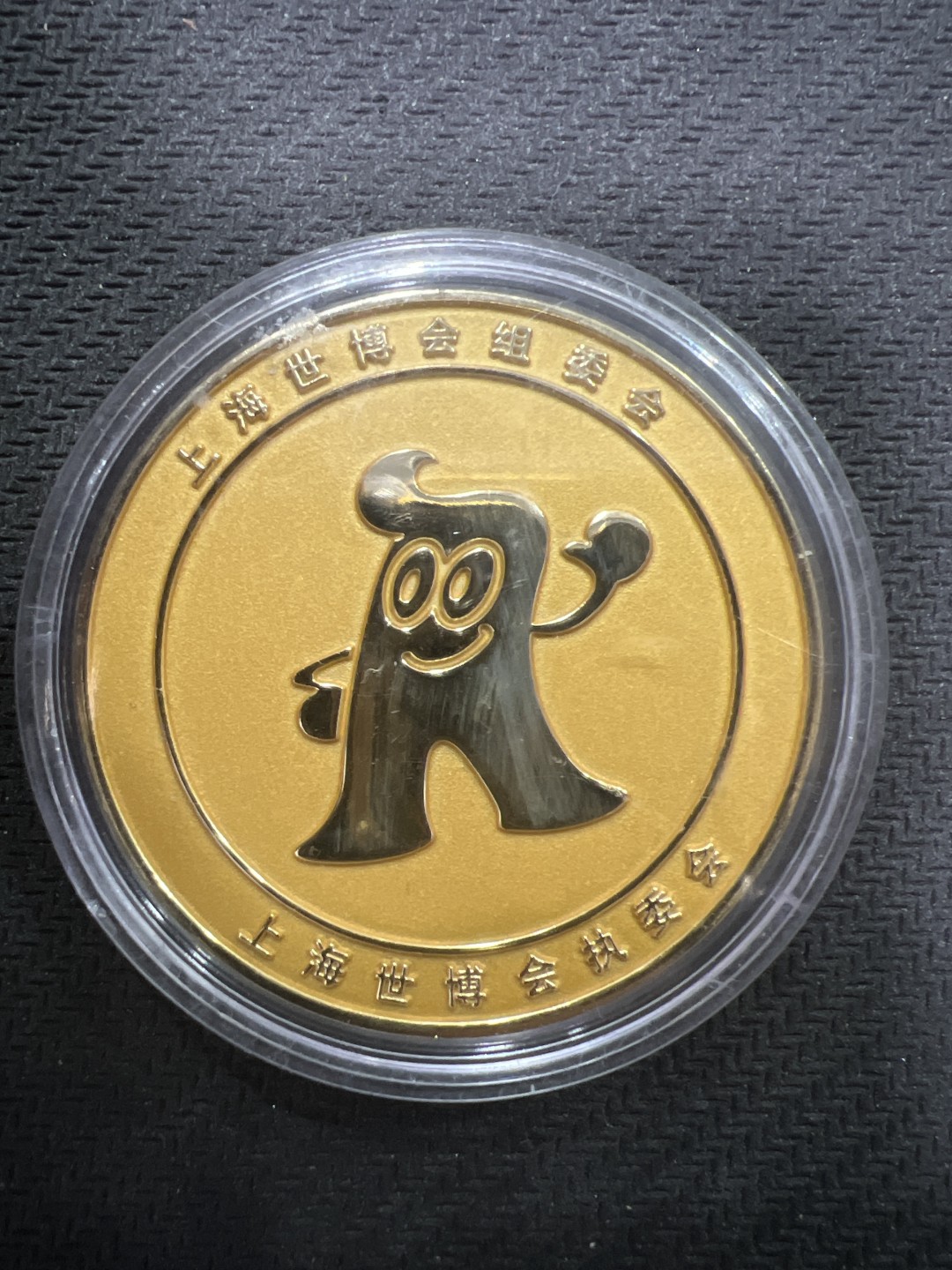 飞翔风筝第二场拍 上海世博会纪念章