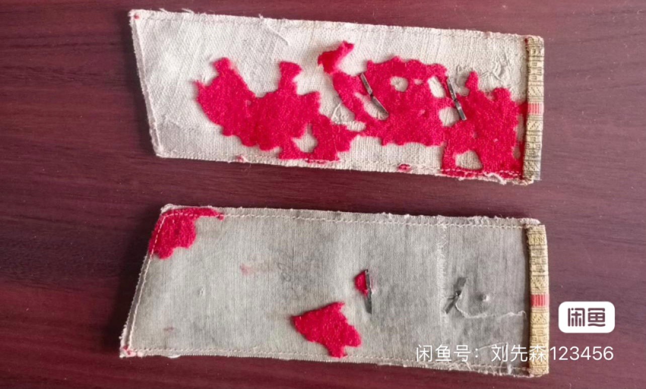 苏联55中尉大衣肩章