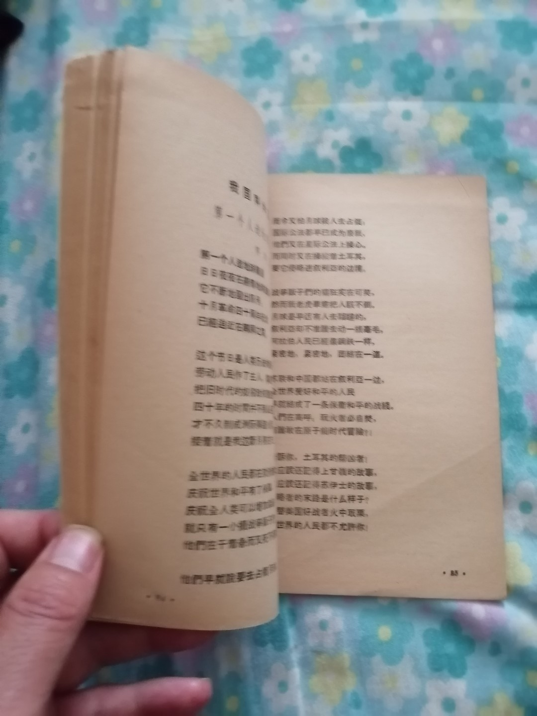 《征服自然的新纪元开始了》