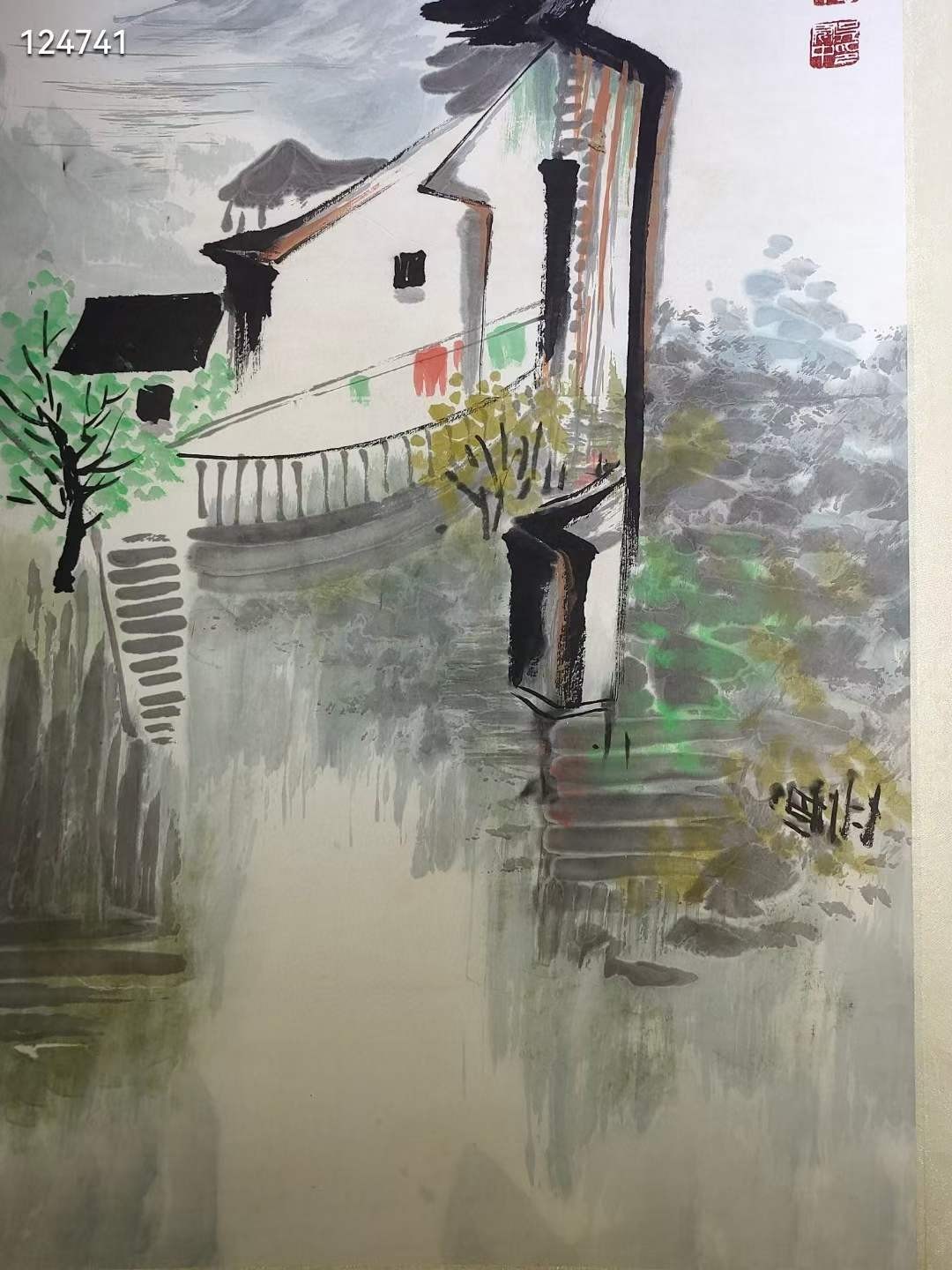 精品画作吴冠中绘画作品