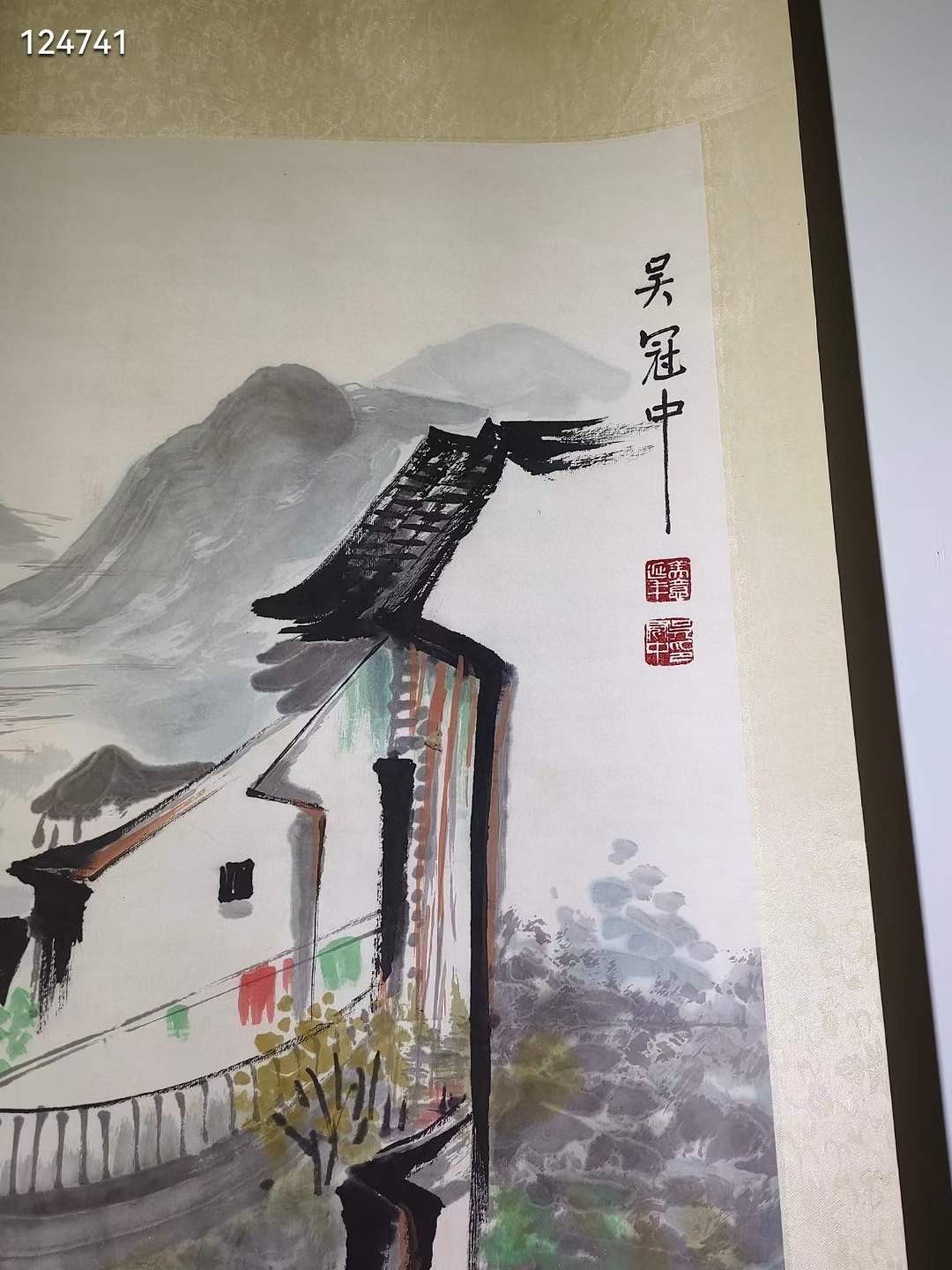 精品画作吴冠中绘画作品