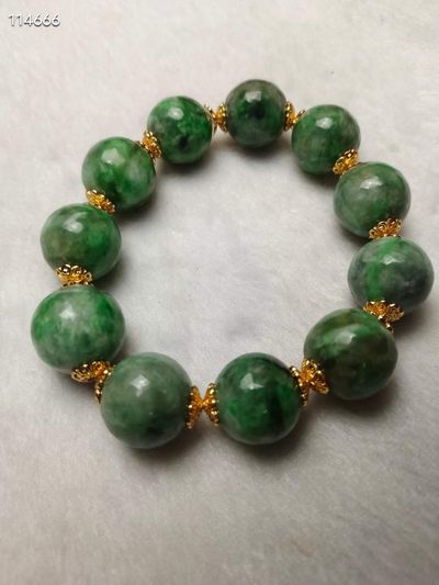 糯种飘花翡翠香囊挂件 糯种飘花翡翠香囊挂件