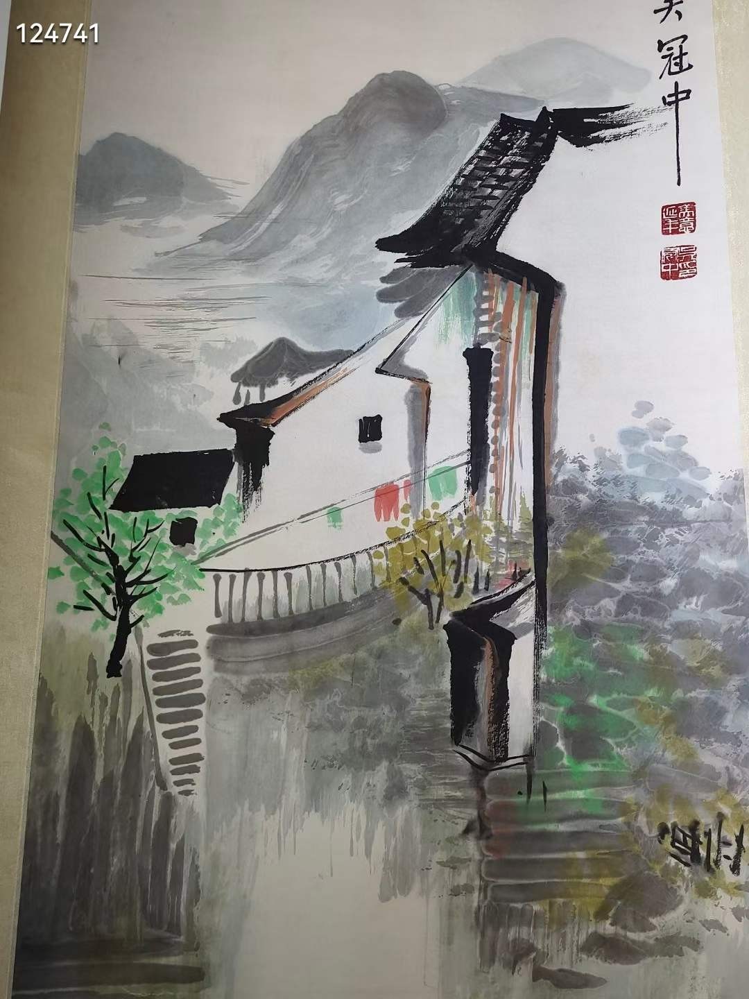 精品画作吴冠中绘画作品