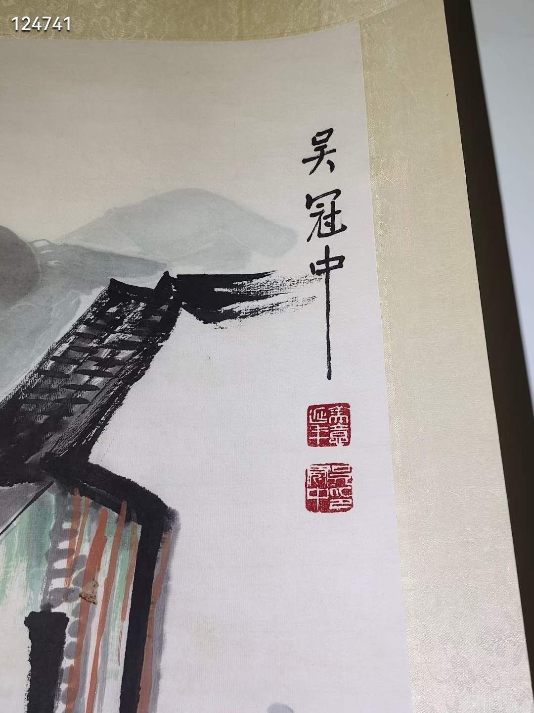 精品画作吴冠中绘画作品
