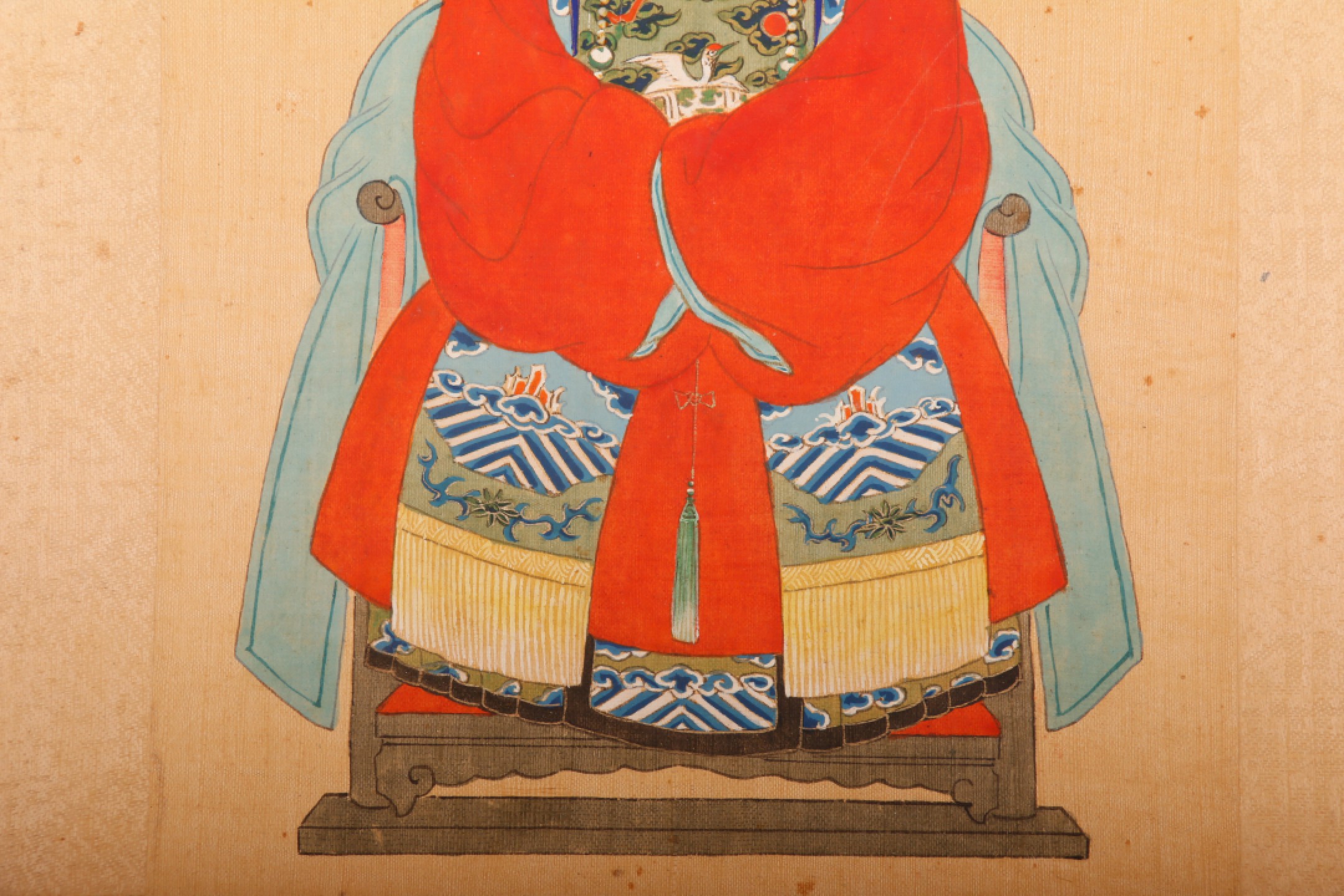 2023惠民拍卖会——国升推荐专场 手绘一品高官和诰命夫人画册 清末 23.5*29.5cm