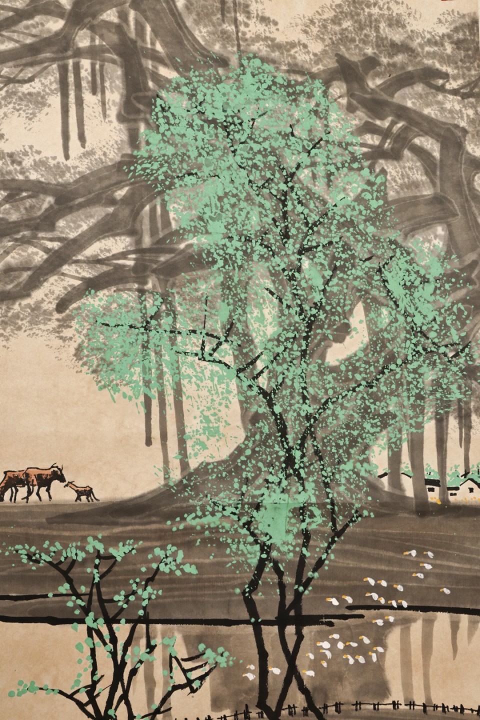 2023惠民拍卖会——国升推荐专场 榕荫 杜应强 94*49.5cm