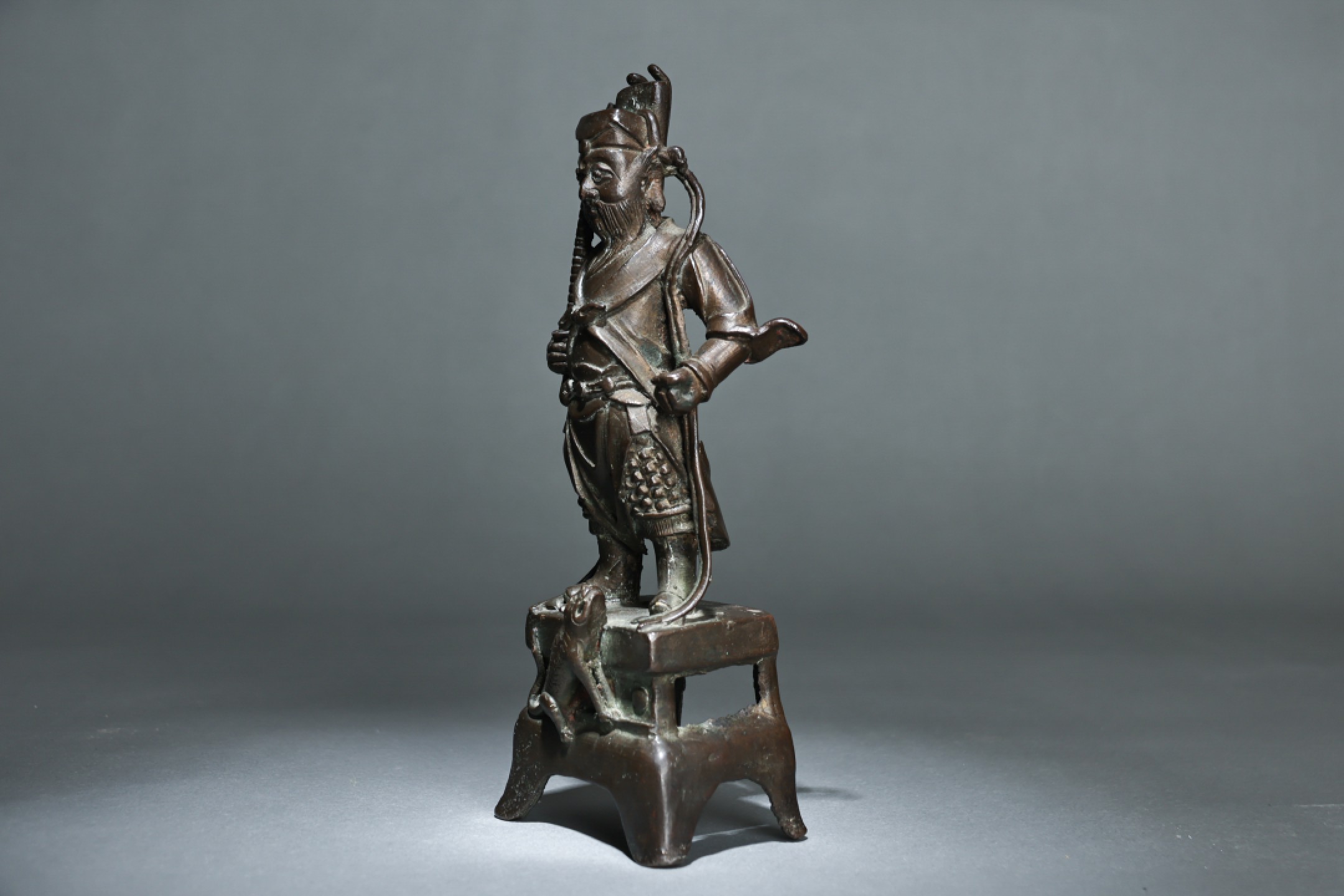 2023惠民拍卖会——国升推荐专场 赵公明像 明 23cm