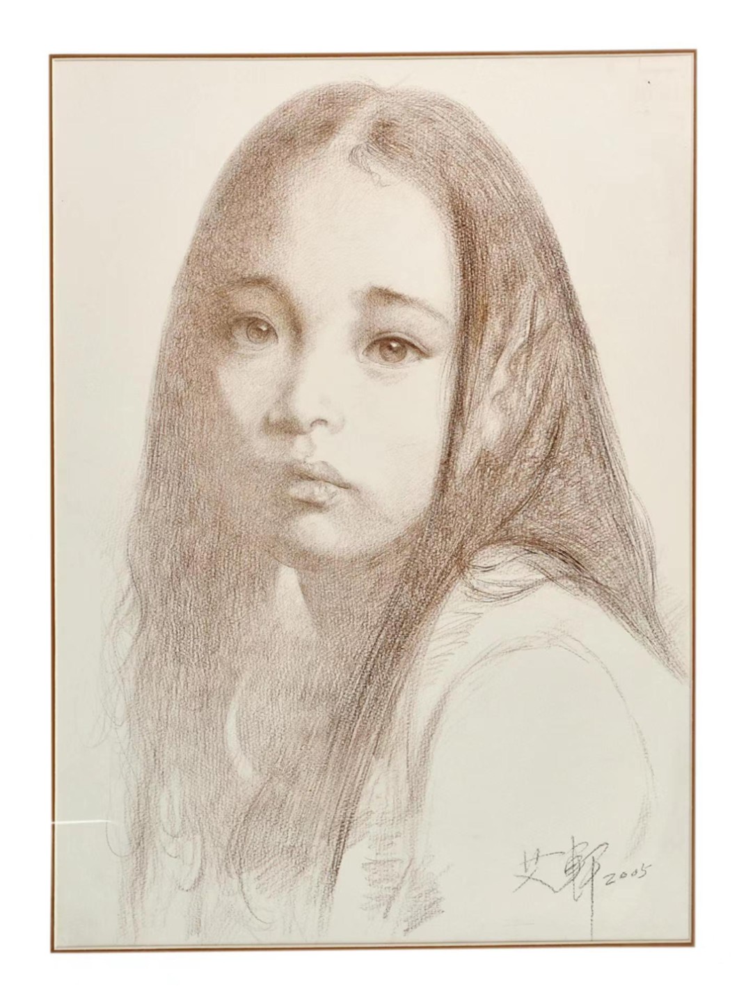 2023惠民拍卖会——国升推荐专场 《铅笔人物》 艾轩 52.5*37.5cm