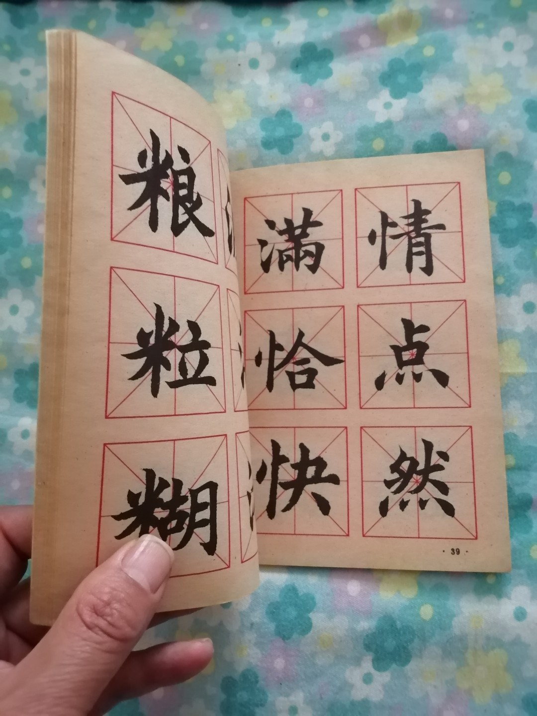 大楷习字帖