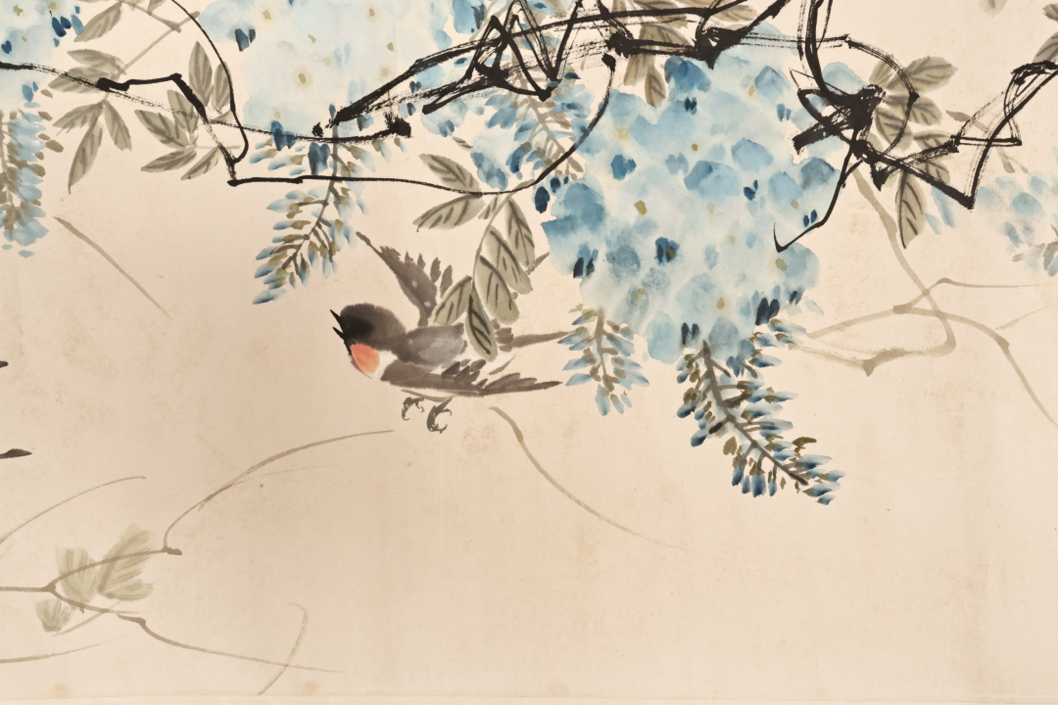 2023惠民拍卖会——国升推荐专场 鸣春 蔡鹤洲 34*251cm