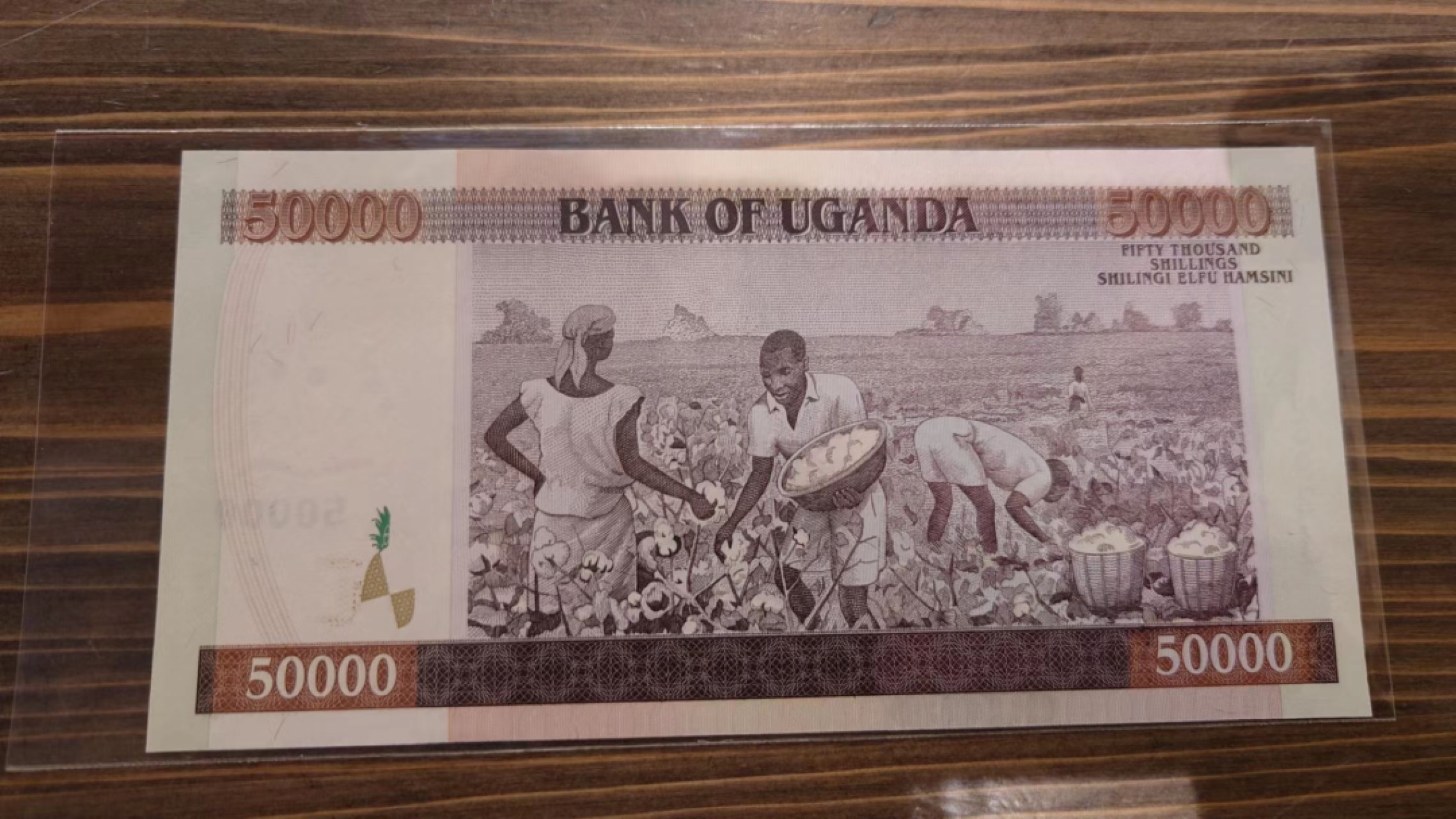 【世界钱币】精选微拍第63期暨2023年第十期 裸钞专场（有最新展会卖剩品种） 2003年乌干达5000 全新绝品