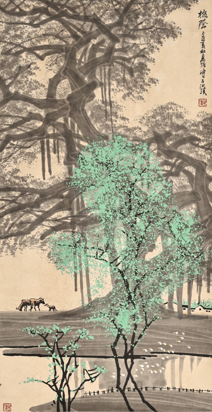 2023惠民拍卖会——国升推荐专场 榕荫 杜应强 94*49.5cm