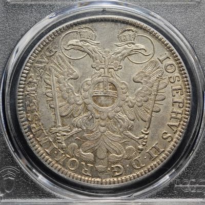 1766年德国纽伦堡双头鹰老泰勒大银币 PCGS MS64 极品状态！