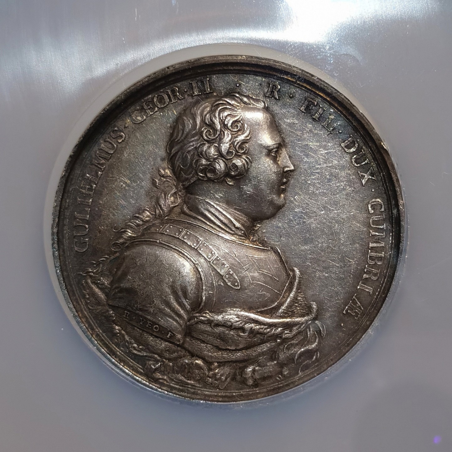 博洋堂章牌藏家系列场②暨第030期（全场包邮） 英国1746年卡洛登战役纪念银章 NGC MS61 所见唯一评级