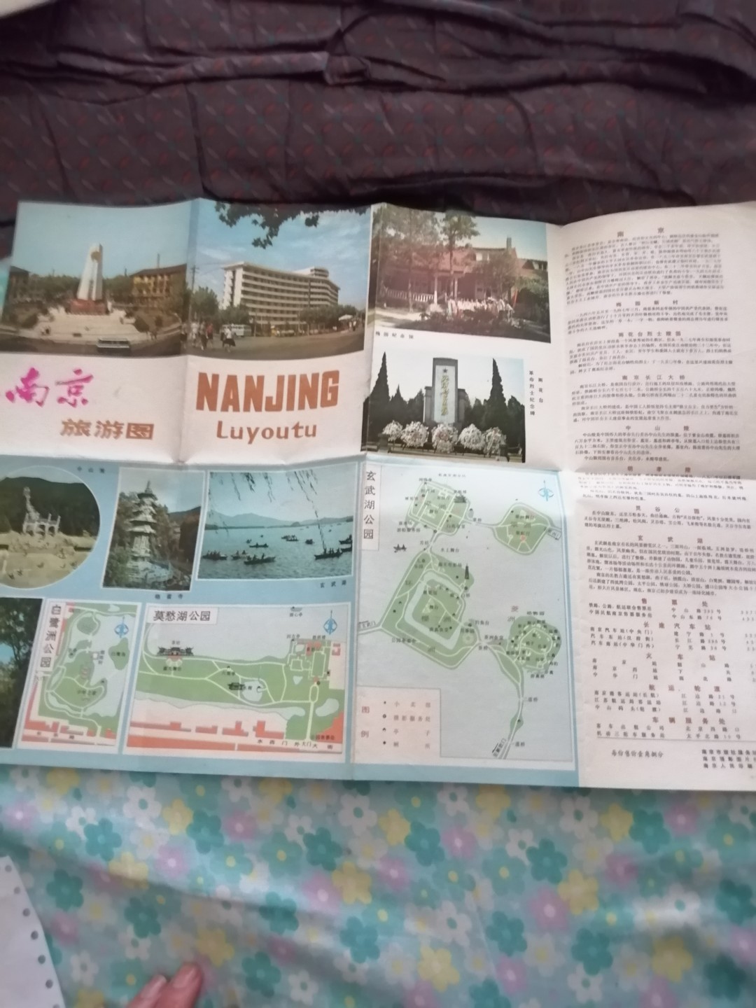 南京市旅游图