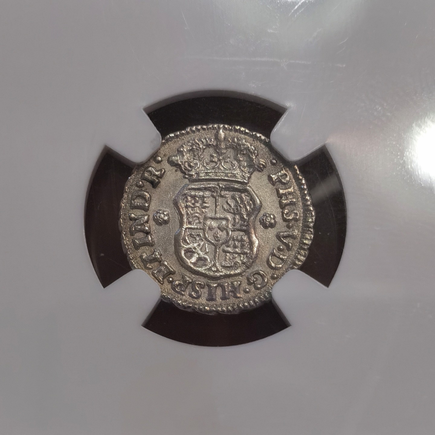 博洋堂章牌藏家系列场②暨第030期（全场包邮） NGC MS63 西属墨西哥1746年菲利普五世地球双柱 1/2里亚尔 深打立体感十足 收藏级品质