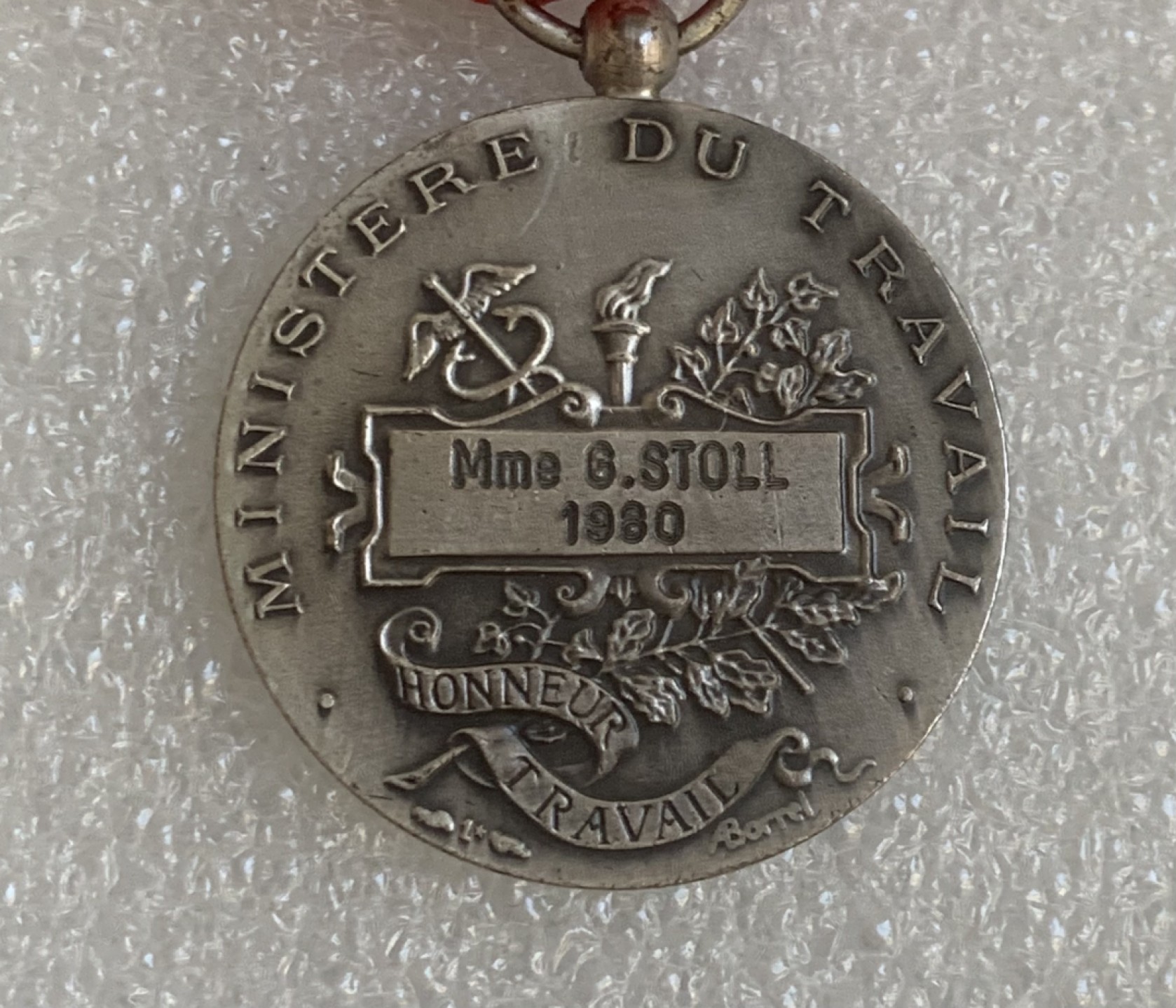 瓶子🏺第95期拍卖会  法国劳动银奖章 丰饶角银标 11.3克