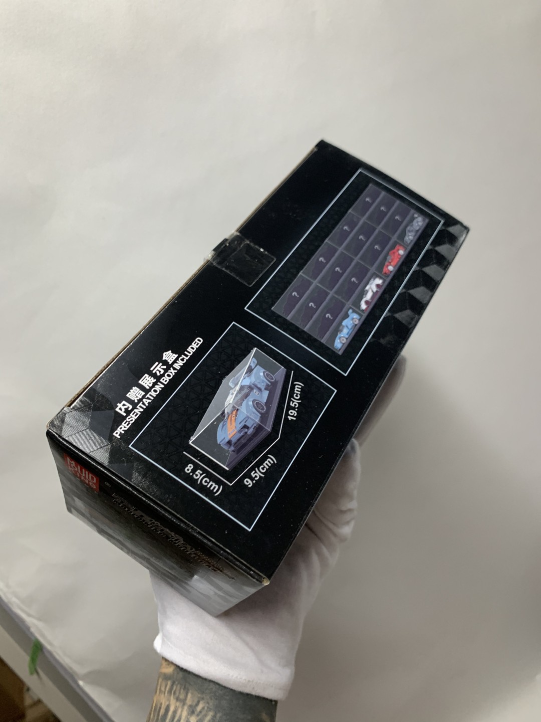 零元拍：918 RSR跑车积木拼装模型，随车赠送展示盒，330粒。全新未拆。