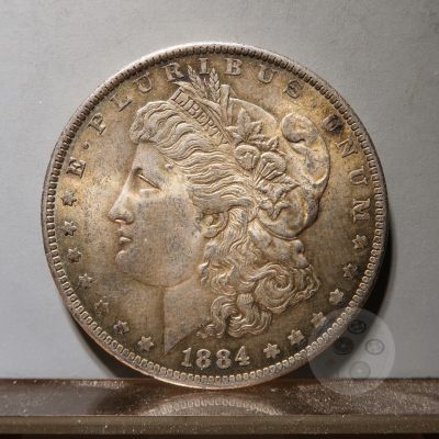 1884年美国摩根银币 - 1884年美国摩根银币