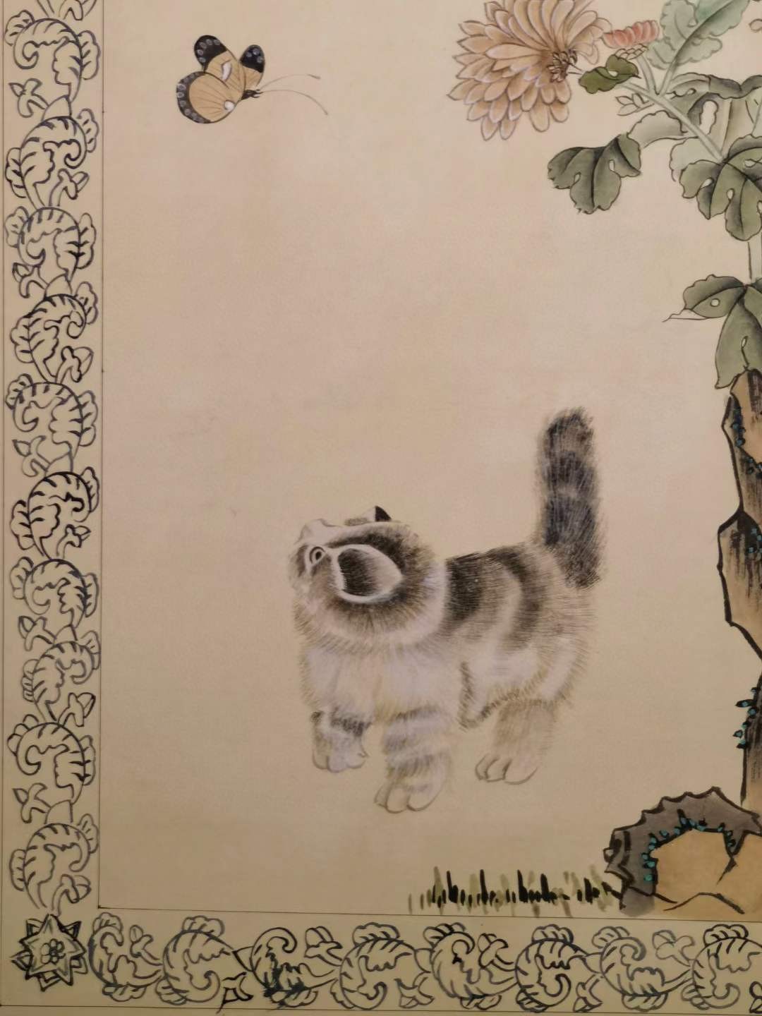 于非闇纸本立轴。于非闇（1889年-1959）年原名于魁照，后改名于照，字仰枢，别署非闇，又号闲人、闻人、老非，近现代中国画家