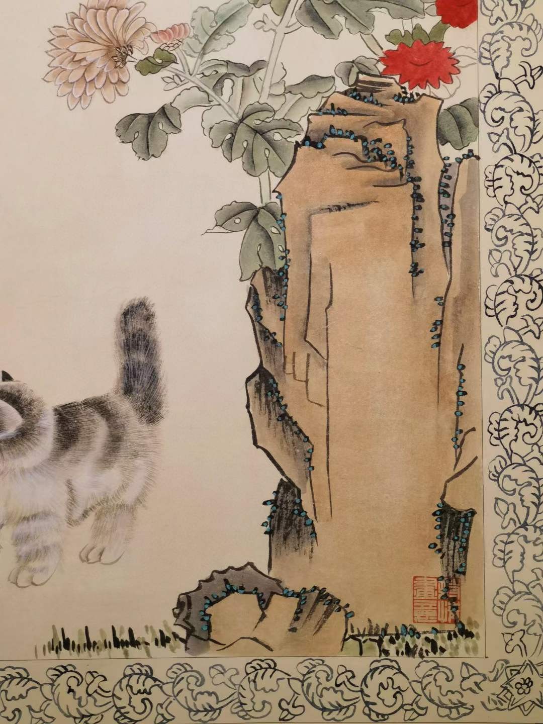 于非闇纸本立轴。于非闇（1889年-1959）年原名于魁照，后改名于照，字仰枢，别署非闇，又号闲人、闻人、老非，近现代中国画家