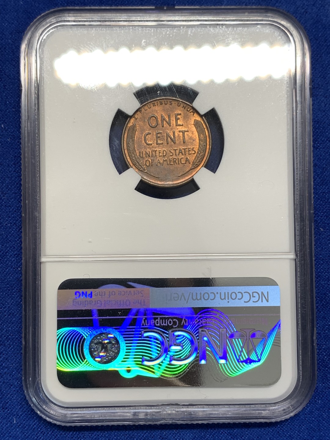 《竞宝斋》第173场-周日，周一2场 (全场包邮) NGC-MS63RB 美国1937年林肯1美分 铜光包浆醇厚 近百年老美分经典设计 二战期间好品存世较少 一枚到位自藏品相