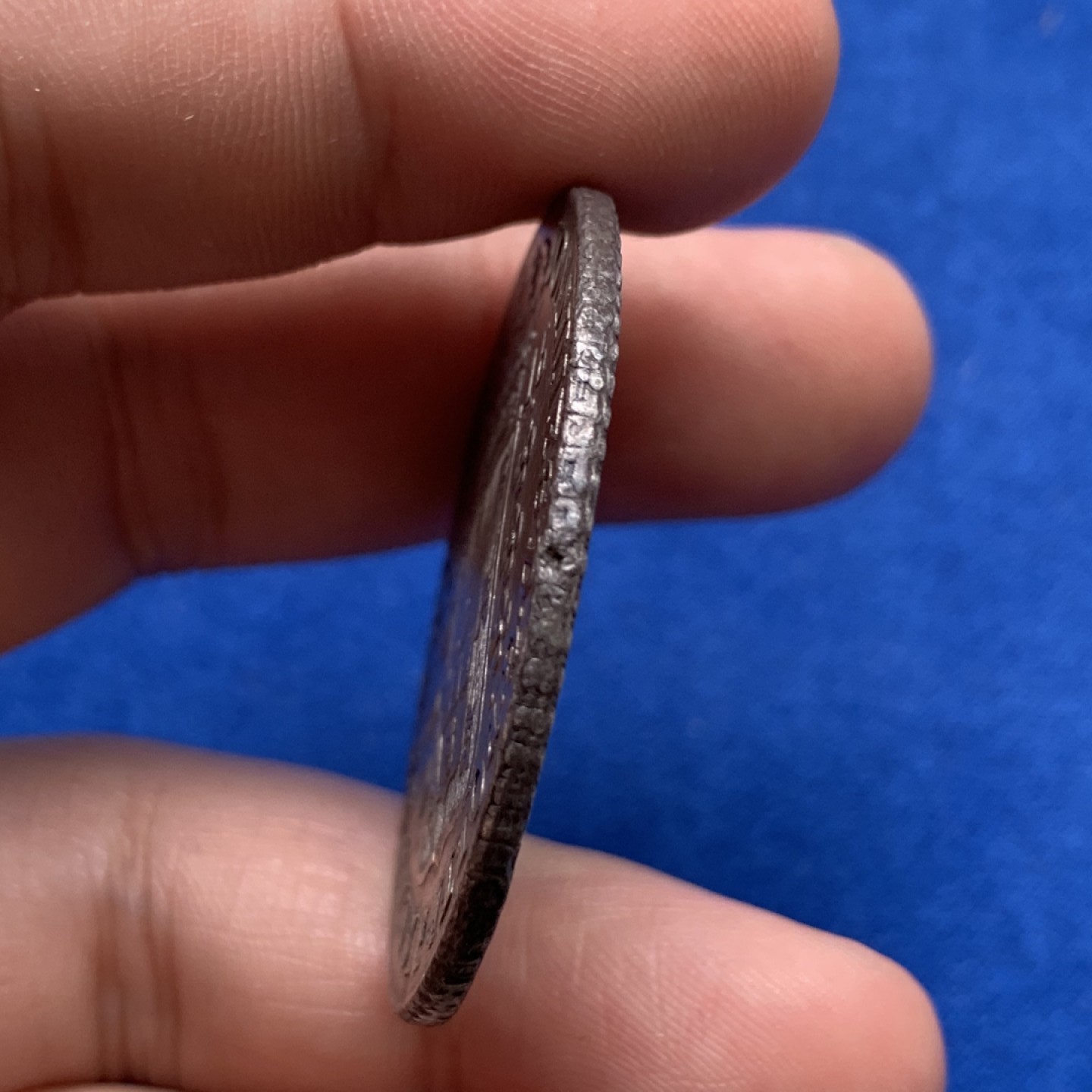 《竞宝斋》第173场-周日，周一2场 (全场包邮) 葡属巴西 1816年 960瑞斯大银币 细节锋利压印深刻品相很好 压印在西属8R双柱上