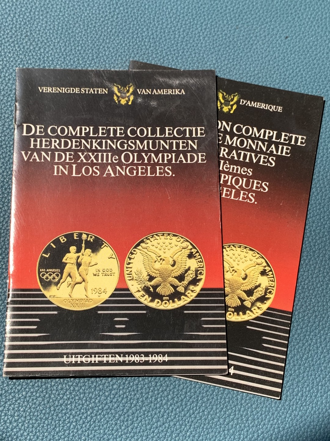 《竞宝斋》第173场-周日，周一2场 (全场包邮) 美国1983年 六枚套 精制币 其中最大一枚是银币