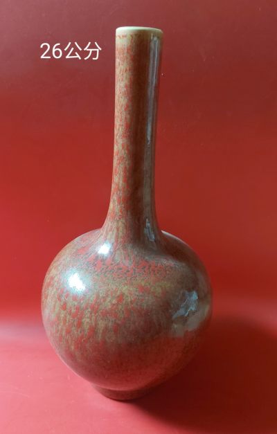 红釉赏瓶 - 红釉赏瓶