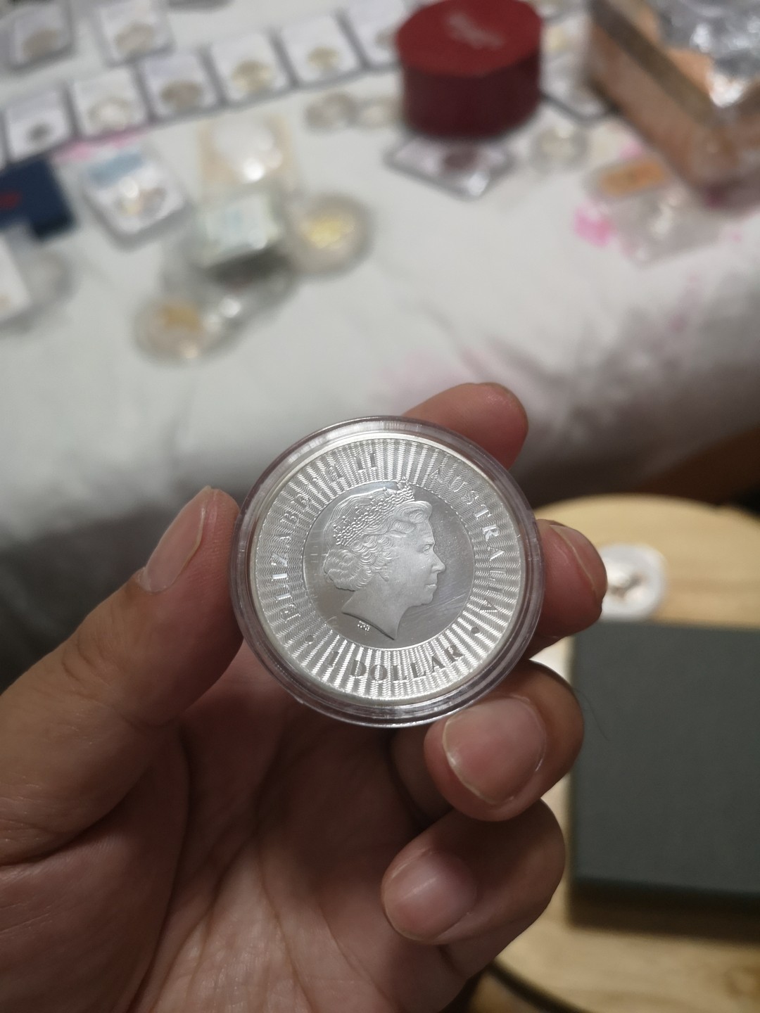 长老汇第4场现代币拍卖 澳大利亚2017袋鼠1盎司银币