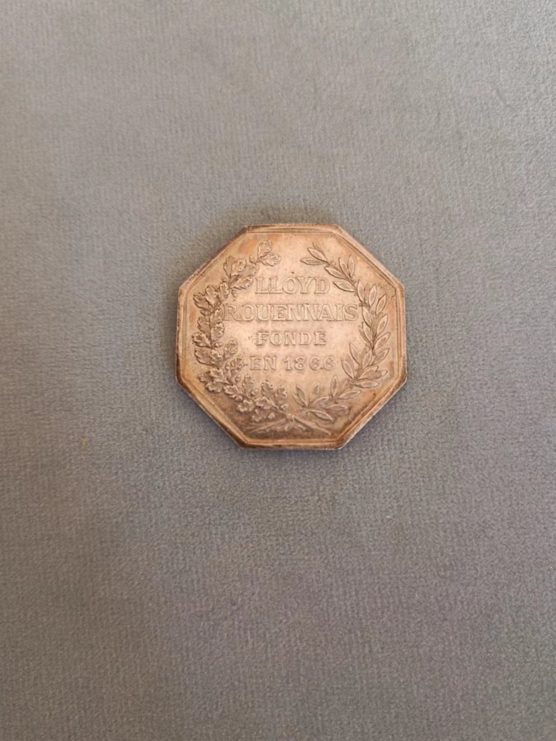 圣牌，代币，章牌专场十四期 墨丘利31mm，彩浆，丰饶角边铭