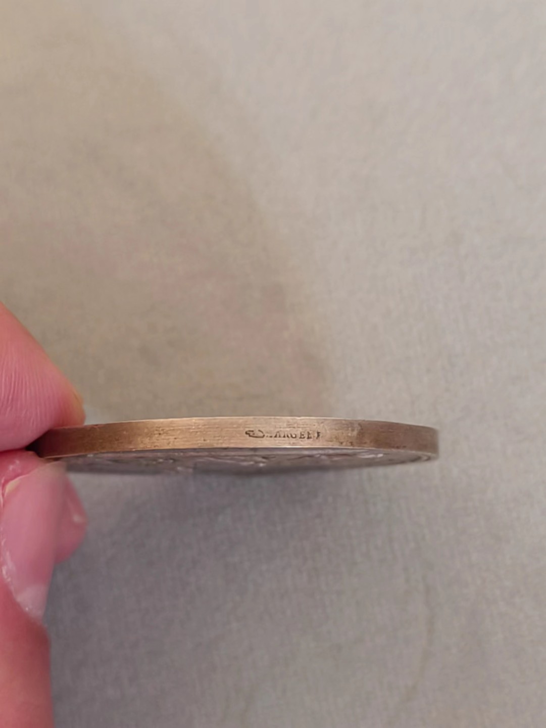 圣牌，代币，章牌专场十四期 Toulouse图卢兹商会代币，1703年，20世纪重铸。36mm，23g，边铭丰饶角2argent。