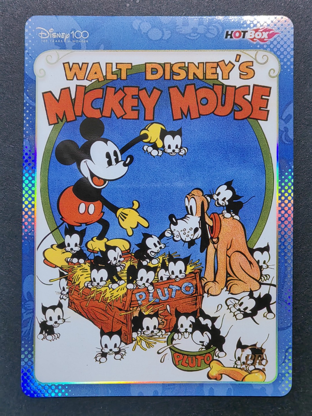 迪士尼100周年收藏卡专场 迪士尼100周年-海报卡米奇&布鲁托