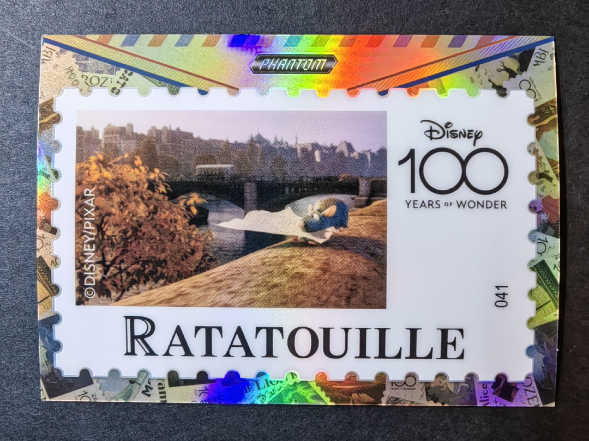 迪士尼100周年收藏卡专场 迪士尼100周年-邮票卡-勇敢传说