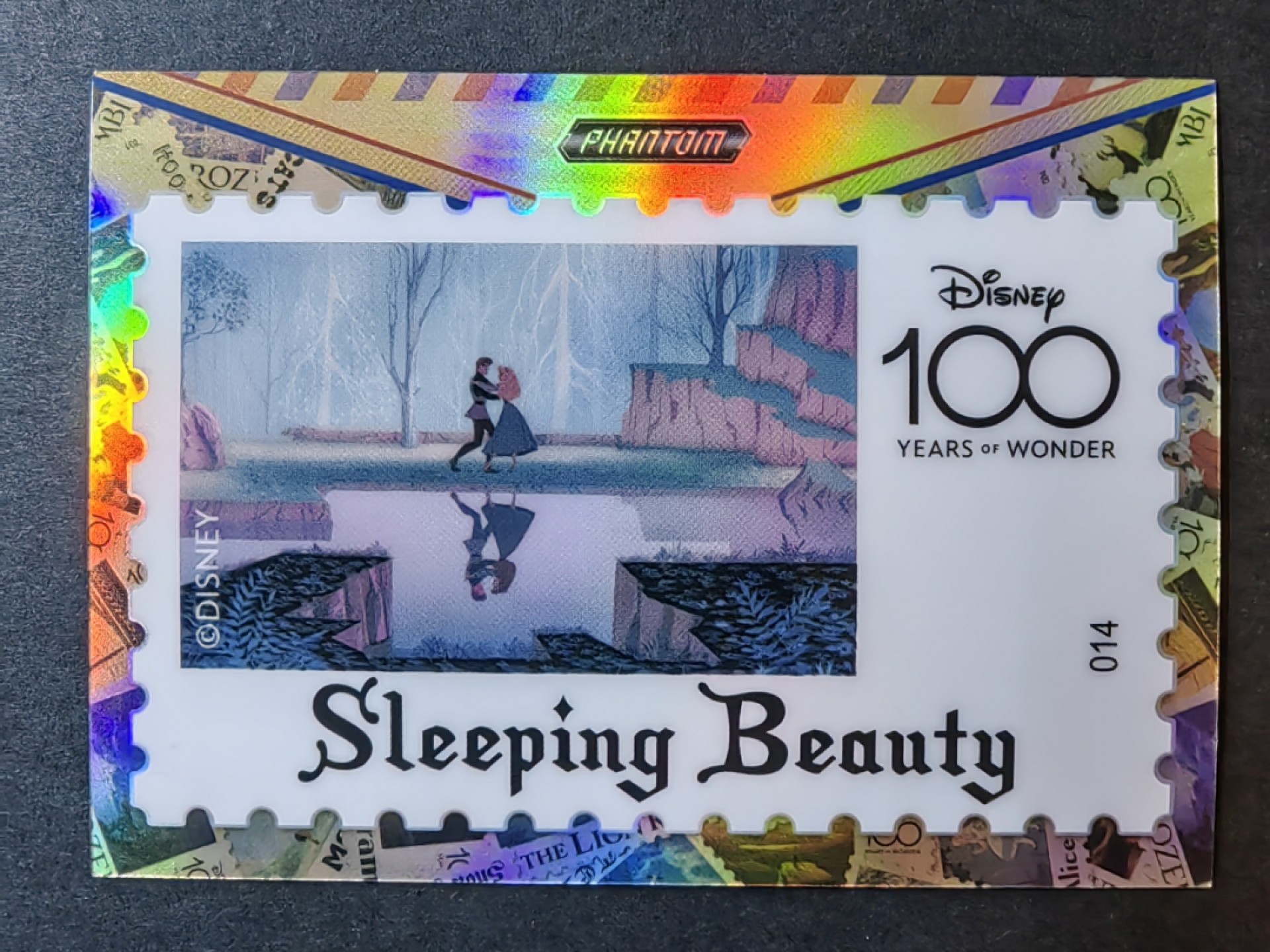 迪士尼100周年收藏卡专场 迪士尼100周年-邮票卡 勇敢传说