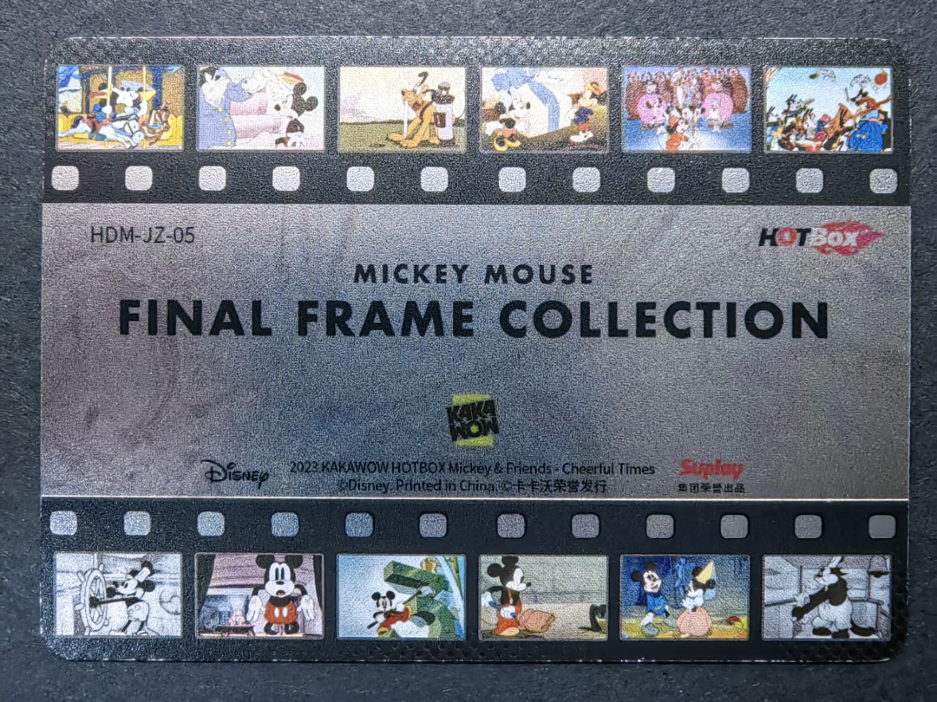 迪士尼100周年收藏卡专场 迪士尼100周年-电影胶片卡米奇老鼠