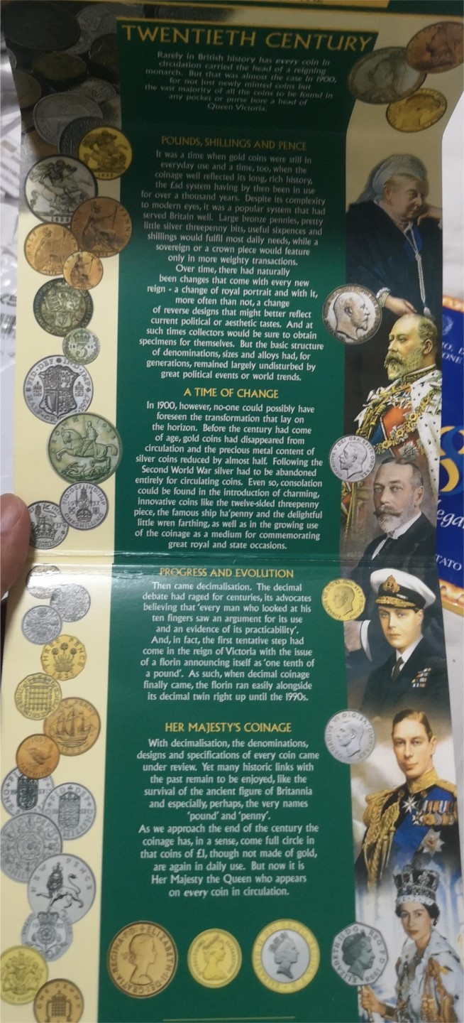 长老汇第4场现代币拍卖 英国1999英镑套币卡装，含量英镑英式橄榄球双金属币