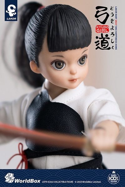 零元拍：Lakor Baby 011 1/6 弓道少女 Kyudo Girl 可动人偶，全新无拆。 - 零元拍：Lakor Baby 011 1/6 弓道少女 Kyudo Girl 可动人偶，全新无拆。