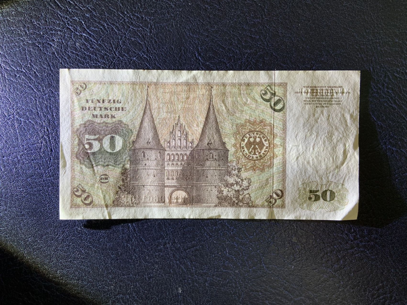 收藏联盟Quantum Auction 第267期拍卖  德国联邦1977年50马克 品相AU+ 