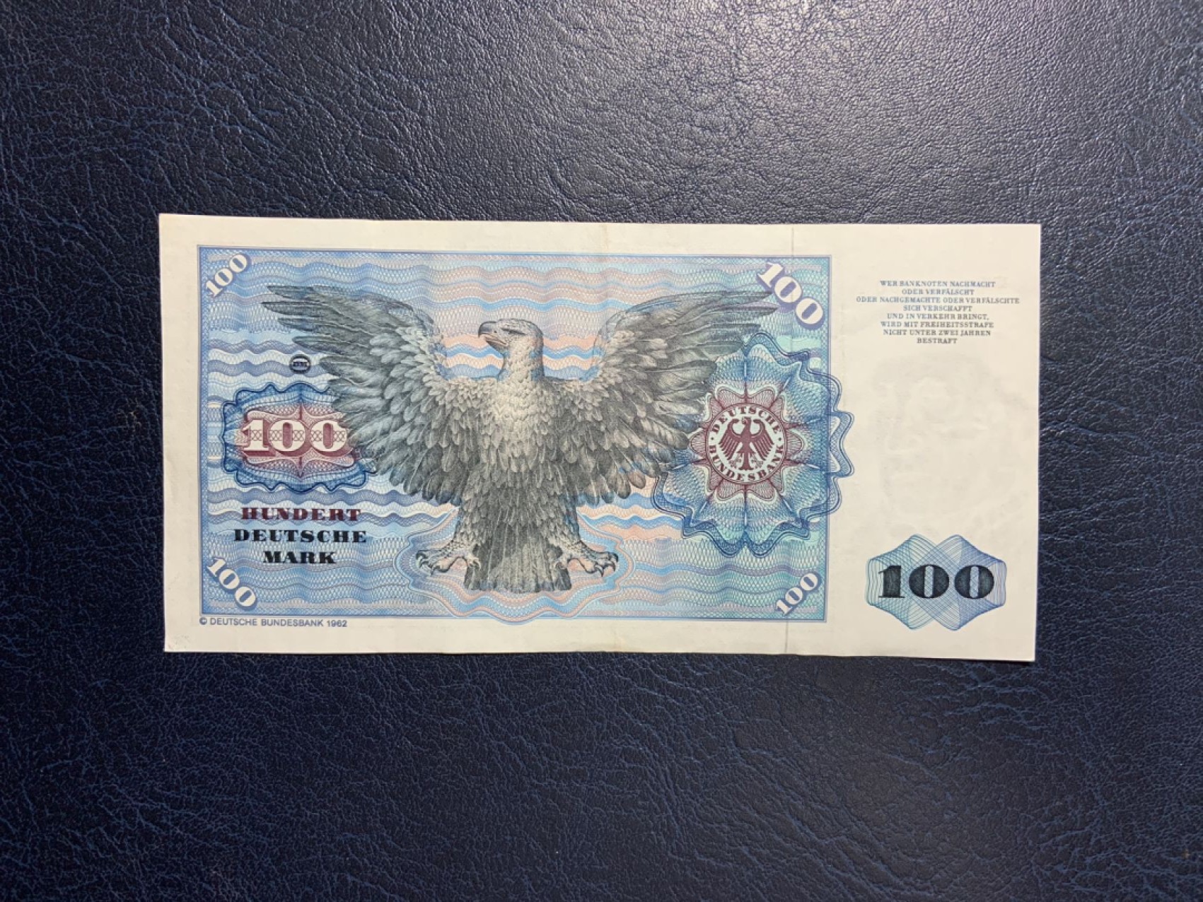 收藏联盟Quantum Auction 第267期拍卖  德国联邦1980年100马克 非全新 品相如图 数学家 明斯特