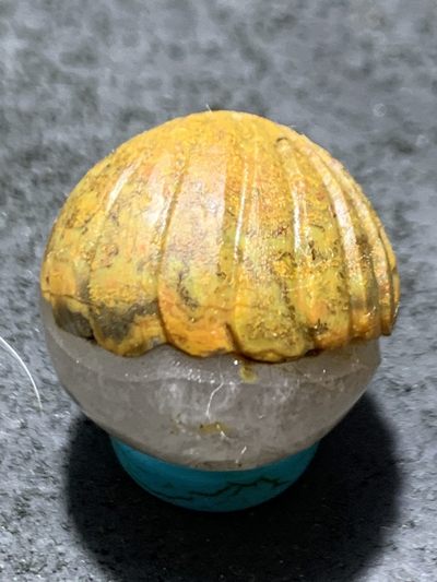 精美冰飘亚光战国红玛瑙手工俏色巧雕莲蓬珠一个 - 精美冰飘亚光战国红玛瑙手工俏色巧雕莲蓬珠一个