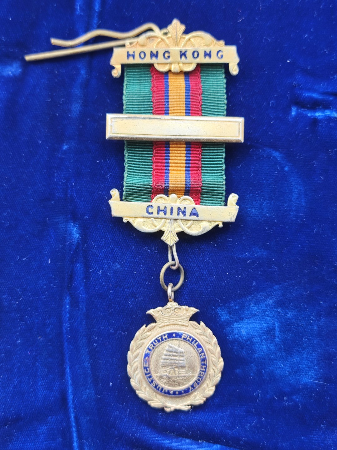 世界精品徽章收藏-端午节专场 共济会香港分会纪念章