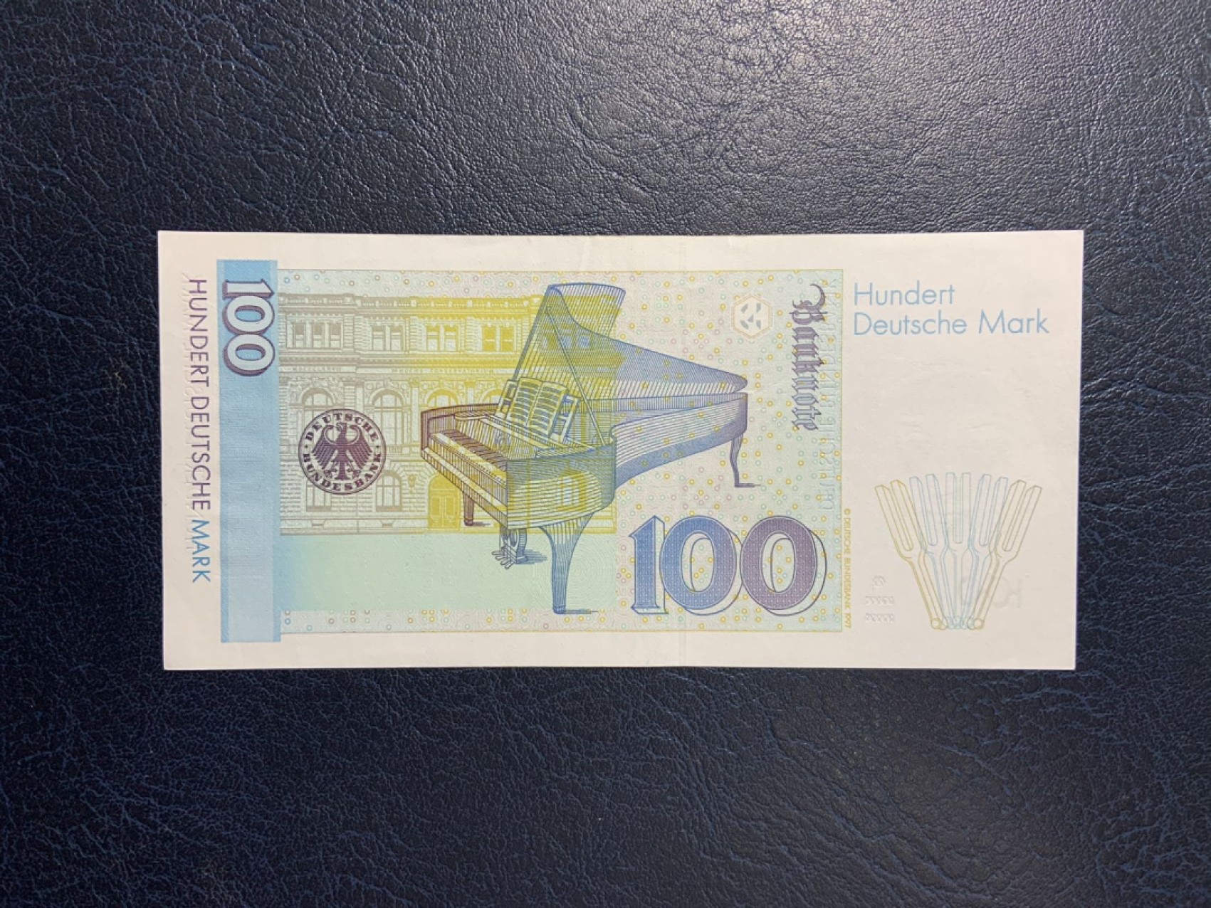 收藏联盟Quantum Auction 第267期拍卖  德国联邦1996年100马克 非全新 品相如图 钢琴家 克拉拉.舒曼