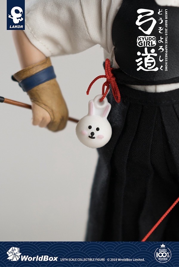 零元拍：Lakor Baby 011 1/6 弓道少女 Kyudo Girl 可动人偶，全新无拆。