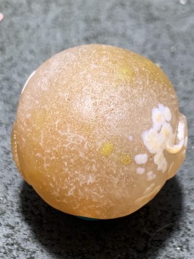 精美冰飘亚光战国红玛瑙手工俏色巧雕龙鱼随形珠一个 精美冰飘亚光战国红玛瑙手工俏色巧雕龙鱼随形珠一个